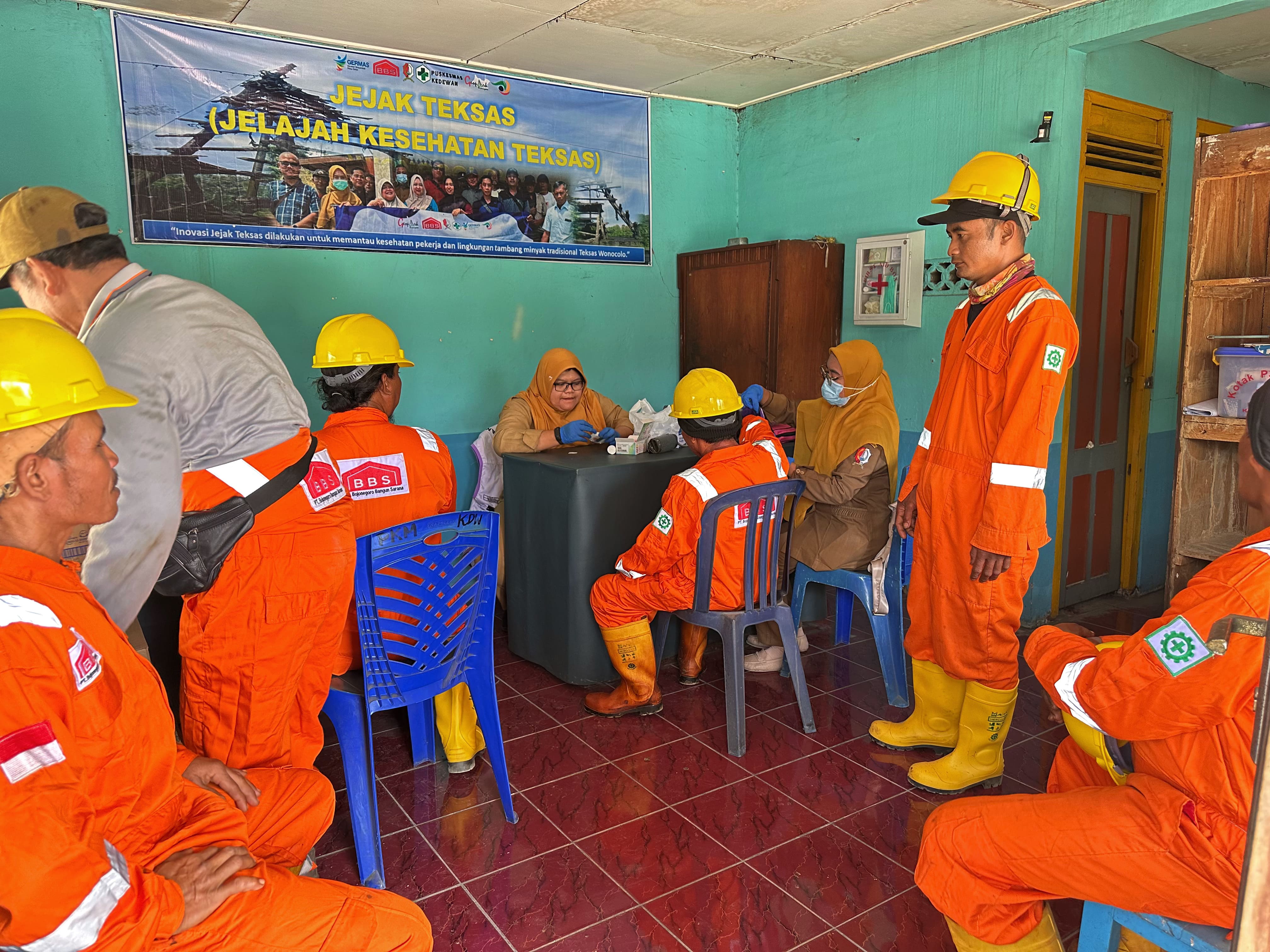 PT BBS dan Puskesmas Kedewan Gelar “JEJAK TEKSAS”, Perkuat Komitmen Menjaga Kesehatan Penambang Sumur Tua