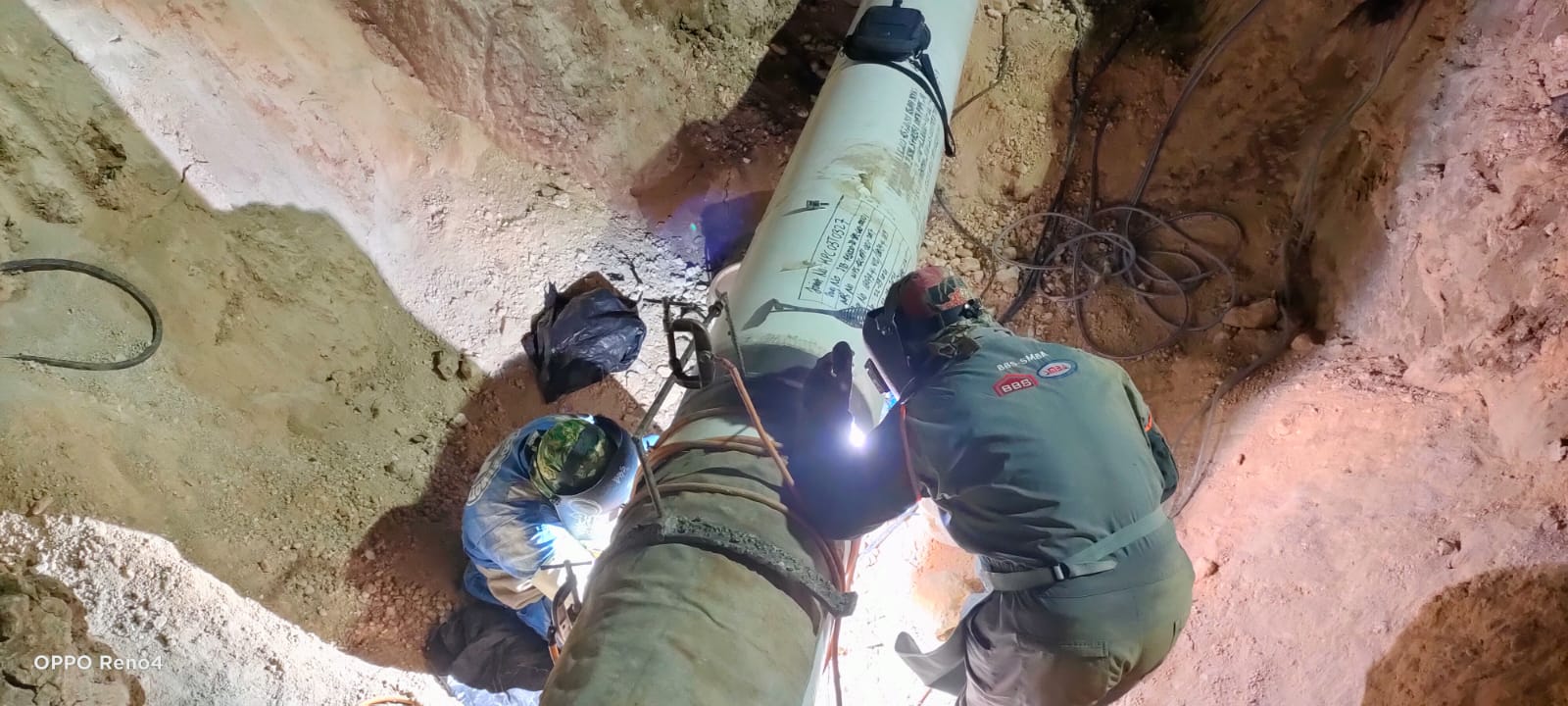 Install Pipa Gas Underground dan Aboveground JTB Project