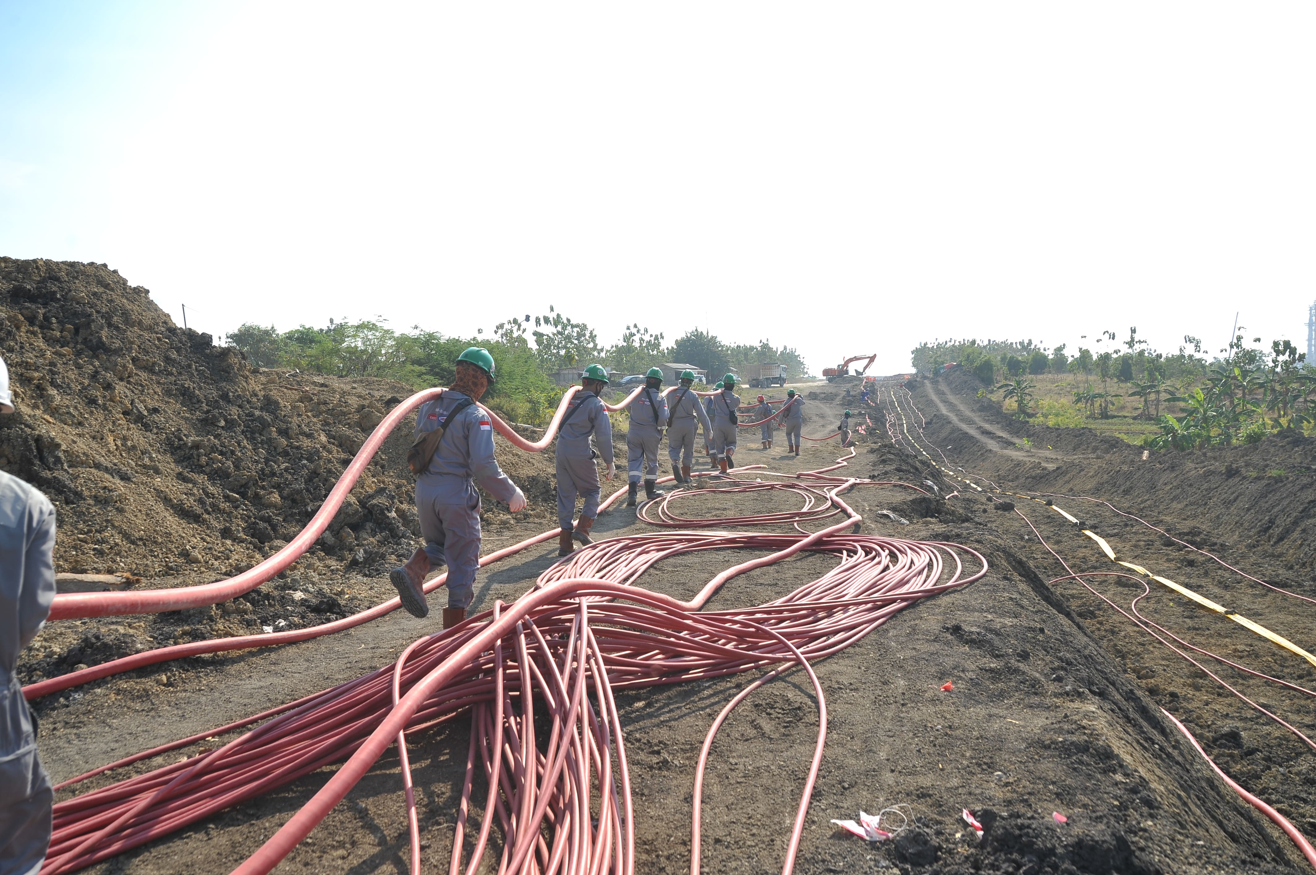 Install Kabel Medium Voltage & Fiber Optic JTB Project